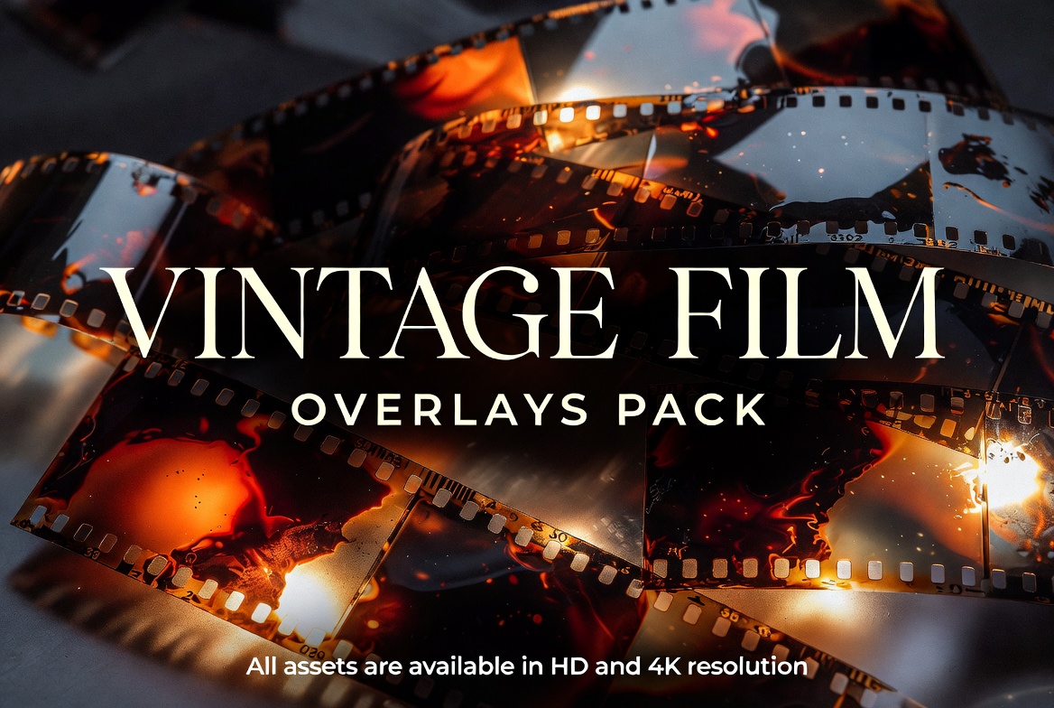 Vintage Film Overlays Pack